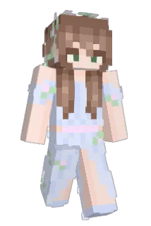 03BlueBlossom Minecraft avatar full body