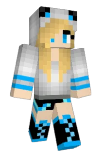 03BlueFox Minecraft avatar full body