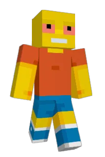 044july Minecraft avatar full body