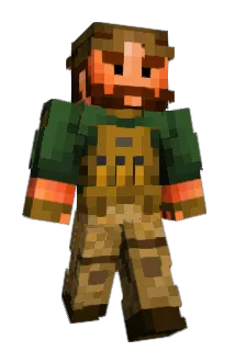077_ Minecraft avatar full body