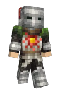 08bit Minecraft avatar full body