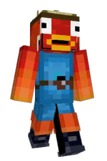 0penBar Minecraft avatar full body
