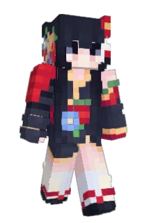 0uef Minecraft avatar full body
