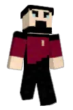 1000D Minecraft avatar full body