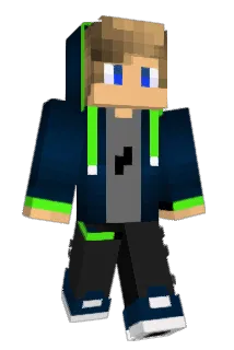 1001001010 Minecraft avatar full body