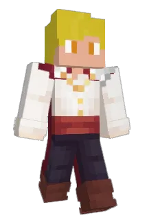 100digitPI Minecraft avatar full body