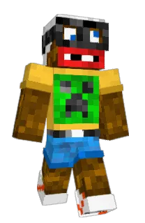 Front of GrayBrutar's skin