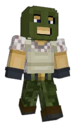 Kelo03's Minecraft skin wearing the Migrator cape