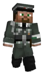 AdrianPandora's Minecraft skin wearing the Vanilla cape