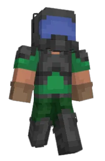Front of Tiqgo's skin