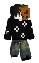 mine shaft and cod gray Minecraft skin — Slim model — first worn by ZsomborAtya