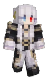 gray suit and baltic sea Minecraft skin — Classic model — first worn by Athena_polias