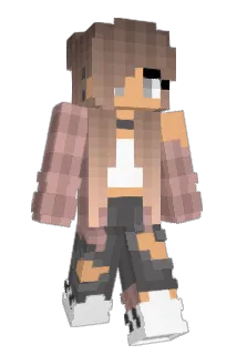 101malia Minecraft avatar full body