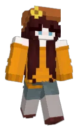 tuscany and gamboge Minecraft skin — Classic model — first worn by CookieMieze2002