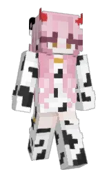 white and concrete Minecraft skin — Slim model — first worn by unapudu