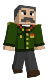 Ksieq's Minecraft skin wearing the Migrator cape