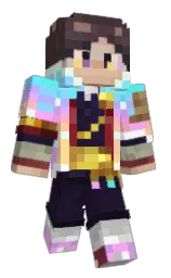 woody brown and revolver Minecraft skin — Classic model — first worn by _Arts_