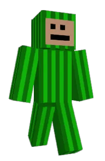 Front of RubMyWood's skin