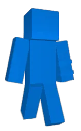 science blue and azure radiance Minecraft skin — Slim model — first worn by Uncrucifiedd