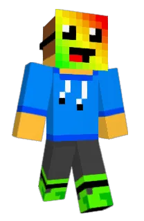 Front of Minecraft skin