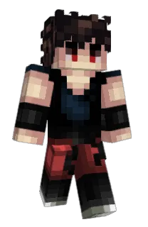 Front of BlouShe's skin