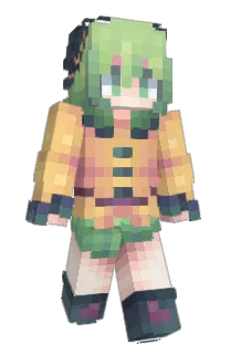 Front of Terayim's skin
