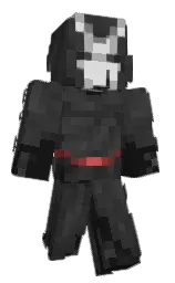 mine shaft and cod gray Minecraft skin — Classic model — first worn by NICOiUTU