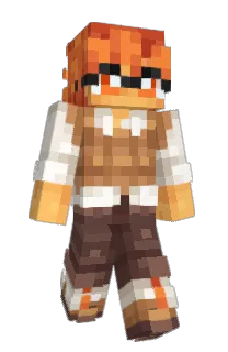 Front of BadGamer's skin