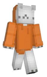 burnt sienna and zest Minecraft skin — Classic model