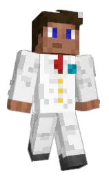 white and gallery Minecraft skin — Classic model — first worn by marquis7842