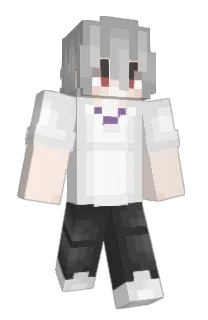 Front of peasay's skin