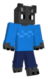 denim and tundora Minecraft skin — Classic model — first worn by jwing02