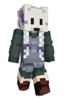 Front of Bazzles's skin