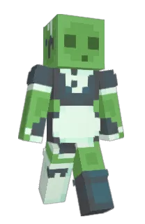 Front of Annayee's skin