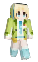 black and jelly bean Minecraft skin — Slim model