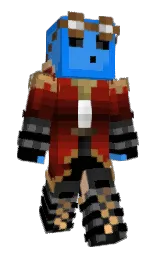 SuperKatspop's Minecraft skin wearing the Pan cape