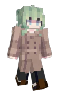 Front of Cathwy's skin