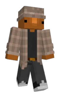 Front of BlattAmBaum's skin