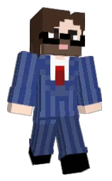 iroko and chambray Minecraft skin — Classic model — first worn by FoxyFreddyElf