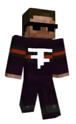 coffee bean and gondola Minecraft skin — Classic model — first worn by 30fov