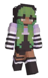 Knyckoll's Minecraft skin wearing the Migrator cape