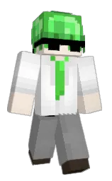 gray and black Minecraft skin — Classic model
