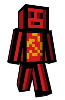 Front of mizale's skin