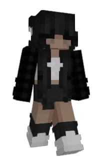 Front of audriey's skin