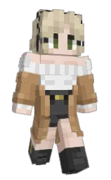 Slim Minecraft skin