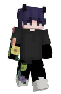Front of Hanch's skin