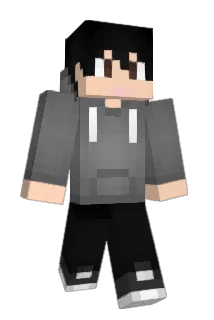 11037left Minecraft avatar full body