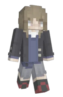 Front of AArkani's skin