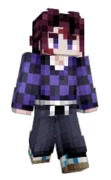 gun powder and black Minecraft skin — Slim model — first worn by Blooshikn