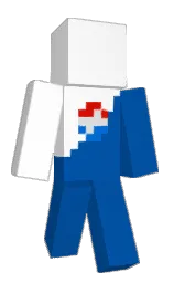 PEPSI_CAN1231312's Minecraft skin wearing the Vanilla cape